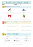 Voorbeeld - Huistaken 2de leerjaar spelling - deel 3 - Pagina 1