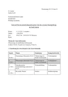 Vorschau - Stundenentwürfe - Unterrichtsentwurf Examen Latein - Übersetzung - Deckblatt
