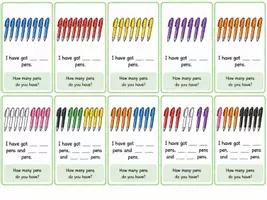 Vorschau - Bildkarten - Englisch Farben und Zahlen - Playway 3 - Seite 2