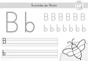 Vorschau - Stationenlernen - Buchstabeneinführung - Schreibvorlagen für die digitale Tafel am Buchstabentag - Seite 2