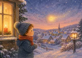 Vorschau - Bildkarten - Kamishibai Adventsgeschichte Kita & Kindergarten - Seite 1