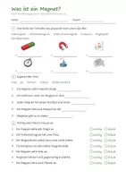 Vorschau - Arbeitsblätter - Magnetismus Klasse 2/3 – Forscherheft Sachunterricht mit Magnet-Versuchen, Protokollen, Forscherkarten und Lösungen (HSU) - Seite 3