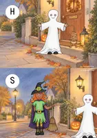 Vorschau - Arbeitsblätter - Halloween Lesespaziergang | Lesen Halloween | Lesespur Halloween | Klasse 2-5 | DaZ Halloween - Seite 3