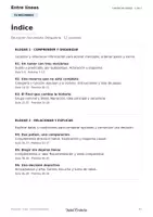 Vista previa - Unidades / Secuencias / Situaciones de Aprendizaje - ENTRE LÍNEAS: Lectura, escritura y estrategias de estudio para adolescentes. - página 1