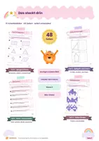 Vorschau - Arbeitsblätter - Mathe Klasse 3 Bundle | Plus Minus bis 1000, Einmaleins, Division, Geometrie - Seite 2
