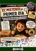 Vista previa - Hojas de trabajo - El Misterio del primer día - Retos - Portada