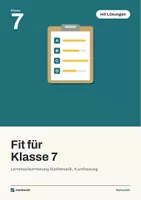 Vorschau - Arbeitsblätter - Fit für Klasse 7 | Lernstandserhebung Mathe Klasse 7 | Kurztest mit zwei Gruppen, Sofort-Hilfe und Rückmeldebogen - Deckblatt