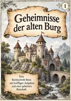 Vorschau - Stundenentwürfe - LRS Übungsmappe Stationenlernen Geheimnisse der alten Burg - Deckblatt