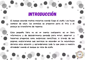 Vista previa - Fichas informativas / Documentos de lectura - libro secretos de otoño - página 1
