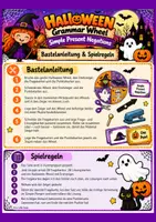 Vorschau - Spiele - 🎃 HALLOWEEN GRAMMAR WHEELS 🕸️ (XL Materialpaket Englisch Klasse 5 6 7 8 9) - Seite 2