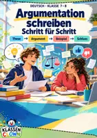 Vorschau - Arbeitsblätter - Argumentation schreiben Klasse 7 8 - Deckblatt