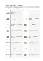 Vorschau - Arbeitsblätter - Much oder many – Domino Englisch - Seite 2