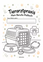 Vorschau - Mal- und Bastelvorlagen - Berufe kennenlernen – Großes Materialpaket mit 10 Lernheften & 10 Malbüchern | Sachunterricht Grundschule - Seite 1