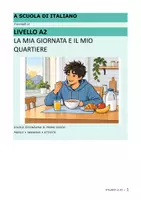 anteprima - Esercizi - A scuola di italiano_L2_livello A2 - Pagina di copertina