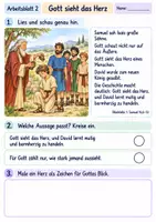 Vorschau - Arbeitsblätter - Mut und Vertrauen im Alten Testament Klasse 2 | Materialpaket | 20 PDFs mit 200 Arbeitsblättern - Seite 3