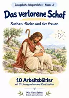 Vorschau - Arbeitsblätter - Das verlorene Schaf | Religion Klasse 2 Arbeitsblätter | Evangelische Religionslehre | 10 Arbeitsblätter als PDF - Deckblatt