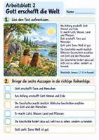 Vorschau - Arbeitsblätter - Glauben leben – Beten, Mut und Gemeinschaft Klasse 3 | Materialpaket | 20 PDFs mit 200 Arbeitsblättern - Seite 3