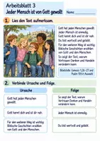 Vorschau - Arbeitsblätter - Die Bibel entdecken | Religion Klasse 3 Arbeitsblätter | Evangelische Religionslehre | 10 Arbeitsblätter als PDF - Seite 3