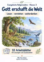 Vorschau - Arbeitsblätter - Gott begleitet – Wege, Mut und Neuanfang Klasse 3 | Materialpaket | 20 PDFs mit 200 Arbeitsblättern - Seite 1