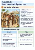 Vorschau - Arbeitsblätter - Josef – Gott führt zum Guten | Religion Klasse 3 Arbeitsblätter | Evangelische Religionslehre | 10 Arbeitsblätter als PDF - Seite 3