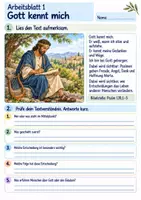 Vorschau - Arbeitsblätter - Mit Psalmen beten | Religion Klasse 3 Arbeitsblätter | Evangelische Religionslehre | 10 Arbeitsblätter als PDF - Seite 1