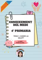 Vista previa - Unidades / Secuencias / Situaciones de Aprendizaje - 4º PRI. Flipbooks Tema 1. La salud - página 2