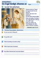 Vorschau - Arbeitsblätter - Jesus begegnen – Wunder und Nachfolge Klasse 3 | Materialpaket | 20 PDFs mit 200 Arbeitsblättern - Seite 2