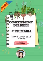 Vista previa - Unidades / Secuencias / Situaciones de Aprendizaje - 4º PRI. Flipbooks Tema 2. Las plantas - página 2