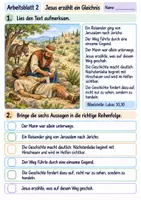 Vorschau - Arbeitsblätter - Der barmherzige Samariter | Religion Klasse 3 Arbeitsblätter | Evangelische Religionslehre | 10 Arbeitsblätter als PDF - Seite 2