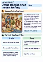 Vorschau - Arbeitsblätter - Jesus hilft und heilt | Religion Klasse 3 Arbeitsblätter | Evangelische Religionslehre | 10 Arbeitsblätter als PDF - Seite 3