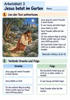 Vorschau - Arbeitsblätter - Jesus lebt – Ostern | Religion Klasse 3 Arbeitsblätter | Evangelische Religionslehre | 10 Arbeitsblätter als PDF - Seite 3