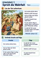 Vorschau - Arbeitsblätter - Miteinander leben wie Jesus | Religion Klasse 3 Arbeitsblätter | Evangelische Religionslehre | 10 Arbeitsblätter als PDF - Seite 3