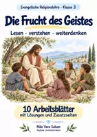 Vorschau - Arbeitsblätter - Die Frucht des Geistes | Religion Klasse 3 Arbeitsblätter | Evangelische Religionslehre | 10 Arbeitsblätter als PDF - Deckblatt