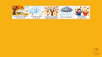 Vorschau - Arbeitsblätter - Der Herbst ist da - Einführung des Liedes und AB - Seite 2