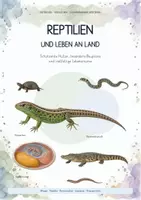 Vorschau - Unterrichtsreihen - Reptilien & Leben an Land – Biologie Gesamtpaket | Hornschuppen, Lunge, amniotisches Ei, Temperatur & Artenkenntnis - Deckblatt