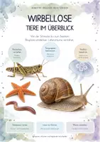 Vorschau - Unterrichtsreihen - Wirbellose Tiere im Überblick – Biologie Gesamtpaket | Baupläne, Tiergruppen, Metamorphose, Bestimmung & Ökologie - Deckblatt