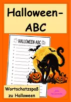 Vorschau - Stundenentwürfe - Halloween im Deutschunterricht – Materialpaket | Lesen, Schreiben & Rätseln - Seite 1