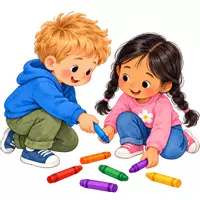 anteprima - Clipart / Immagini originali - Il sé e l’altro – 20 clipart PNG scuola dell’infanzia - Pagina 1