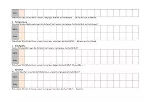 Vorschau - Arbeitsblätter - Durchschnittsberechnung - Merkblatt als Lückentext und Klassenumfrage zur Übung - Seite 3