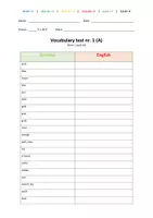 Vorschau - Test - Lighthouse 1 - Vokabeltest (Materialpaket) - Seite 2