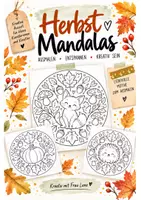 Vorschau - Mal- und Bastelvorlagen - HERBST 5 Min. Beschäftigung - MANDALA - Deckblatt