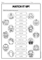 anteprima - Esercizi - Halloween in inglese – schede didattiche differenziate classi 3ª-5ª primaria - Pagina 2