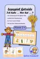 Vorschau - Spiele - Lesespiel Getreide - "Ich habe ... Wer hat ...?" - Deckblatt
