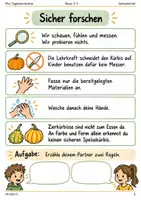 Vorschau - Stundenentwürfe - Der Kürbis – Forscherheft vom Samen bis zur Ernte | Sachunterricht Klasse 2–3 | Keimversuch mit Lösungen - Seite 2