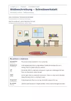 Vorschau - Arbeitsblätter - Bildbeschreibung Englisch Schreibwerkstatt - Seite 1