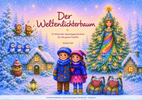 Vorschau - Bildkarten - Kamishibai Weltenlichterbaum im Advent - Deckblatt