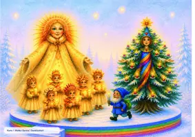Vorschau - Bildkarten - Kamishibai Weltenlichterbaum im Advent - Seite 2