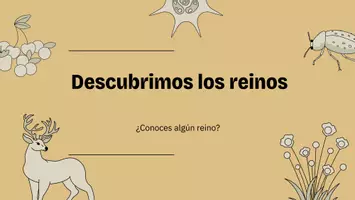 Vista previa - Presentaciones - El mundo de los seres vivos (Los 5 reinos) - página 1