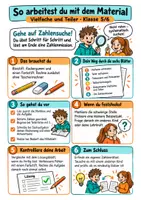 Vorschau - Arbeitsblätter - Vielfache und Teiler + Lösung - Seite 2
