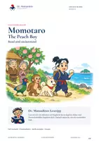 Vorschau - Fördermaterial/Inklusion - Momotaro: Englisch lesen und verstehen | Japanisches Märchen mit Aufgaben und Lösungen | Klasse 5-6 - Deckblatt